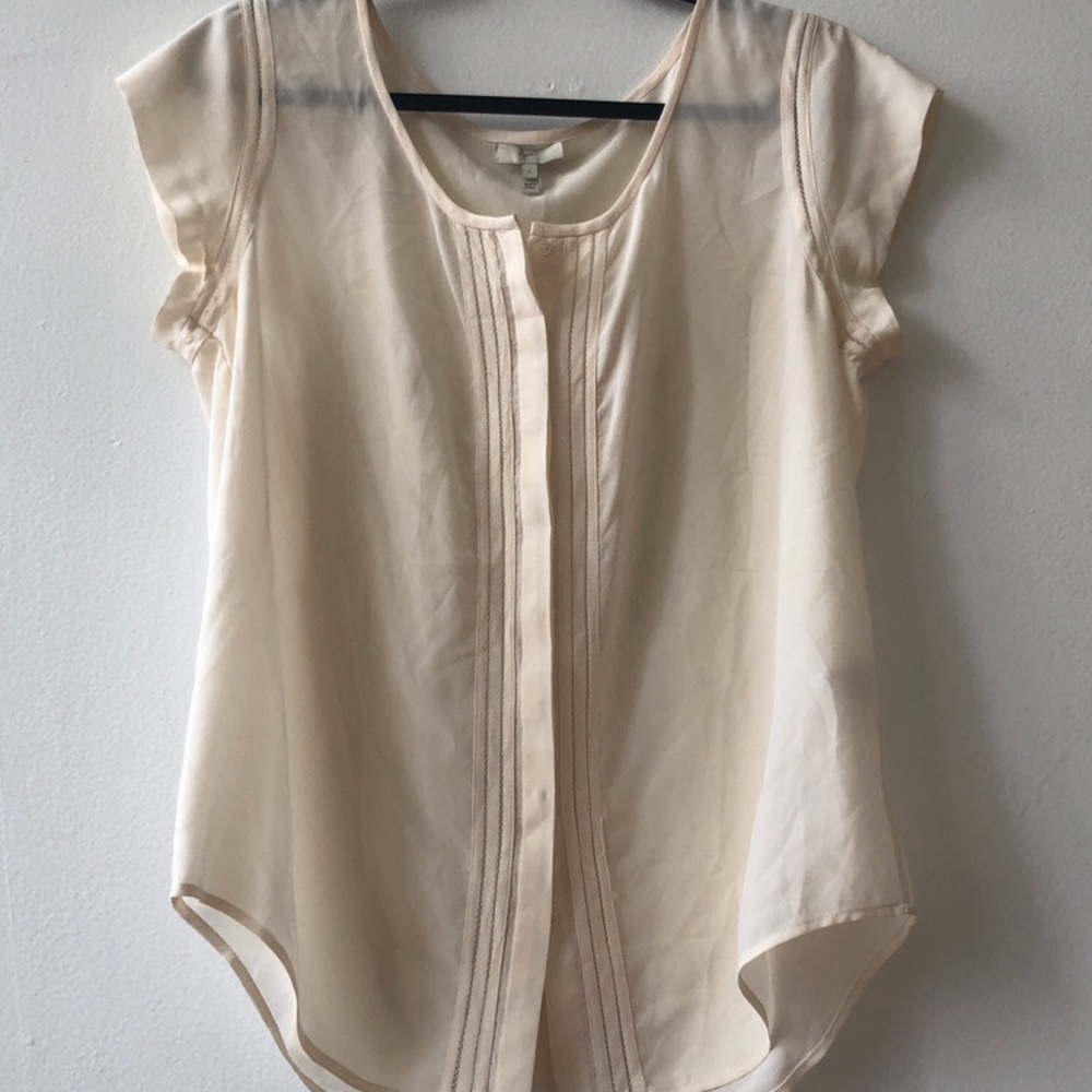 Porcelain Silk Joie Blouse
